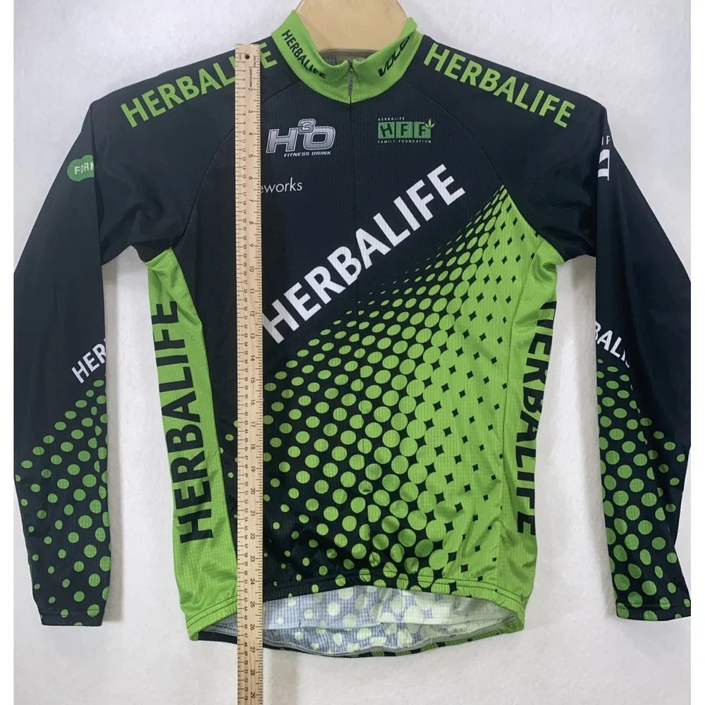 Team Herbalife Voler Cycling Shirt Cycle Jersey size L Camiseta Bike C13